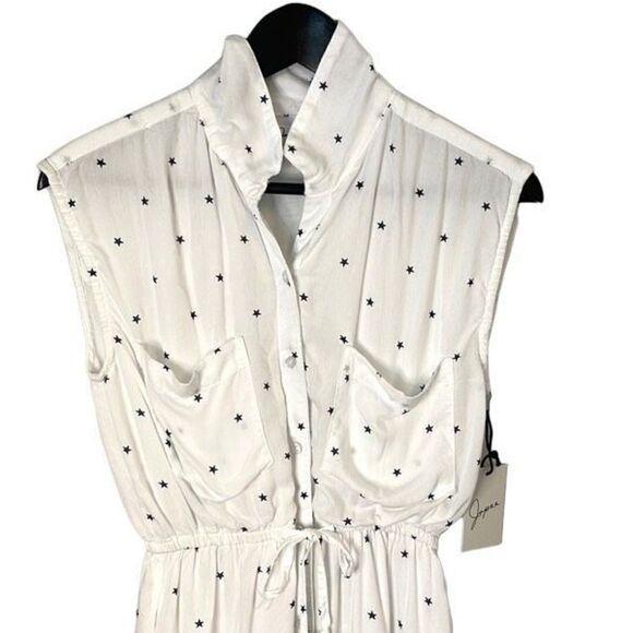 Japna White Polka Dot Mini Dress - Picture 2 of 9